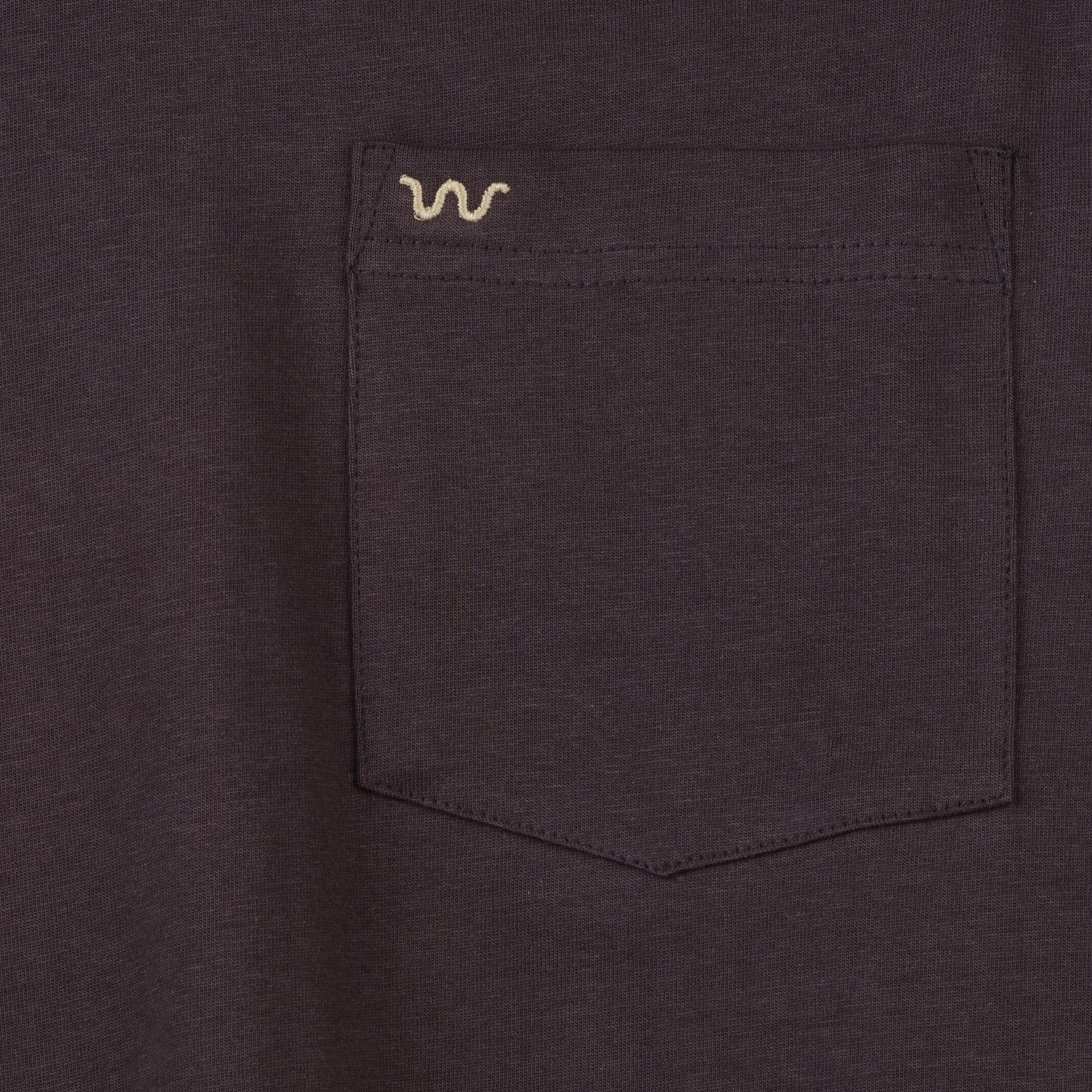 Long Sleeve Logo Pocket Tee Shirt