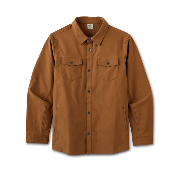 Stretch Duck Twill Shirt Jacket