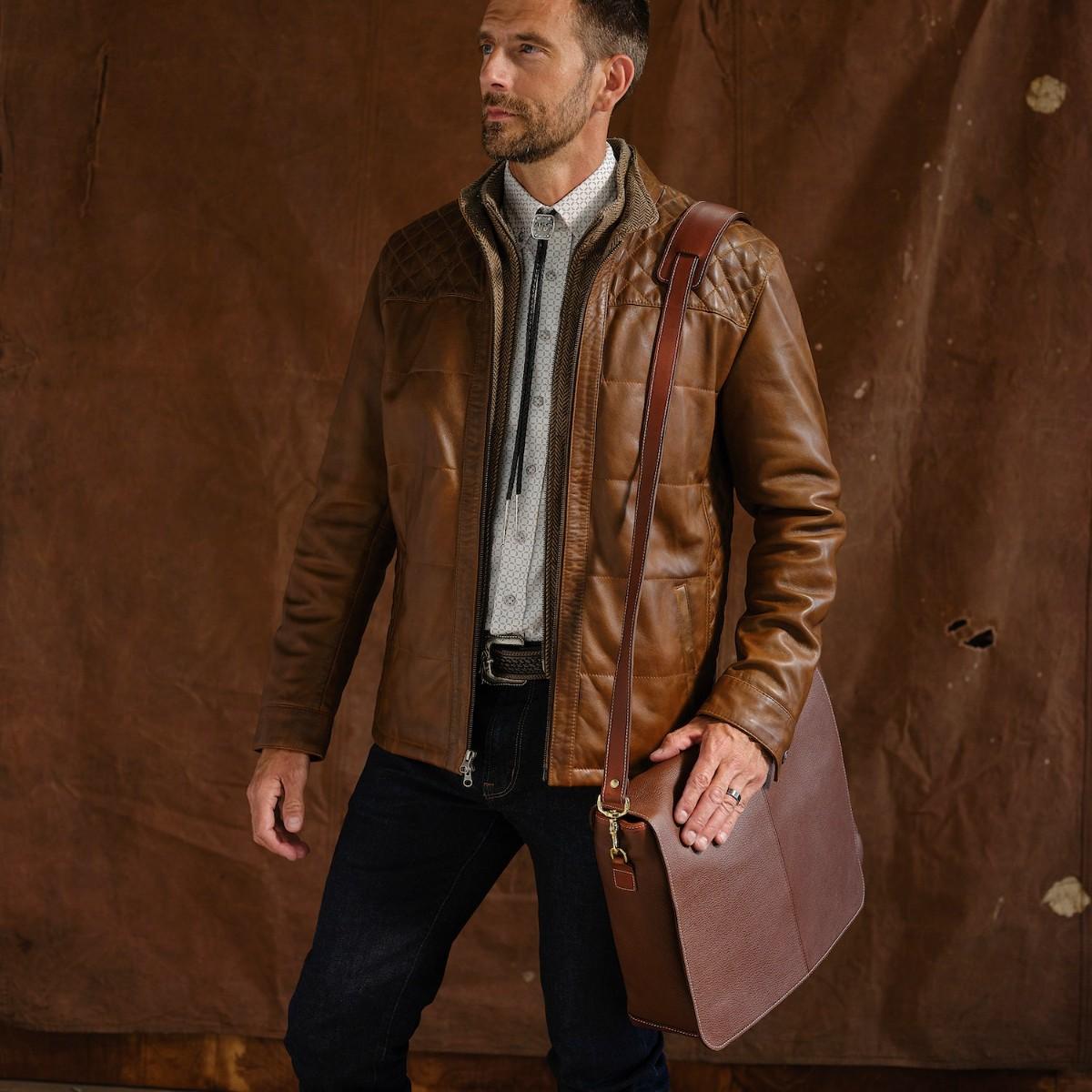 King ranch messenger online bag