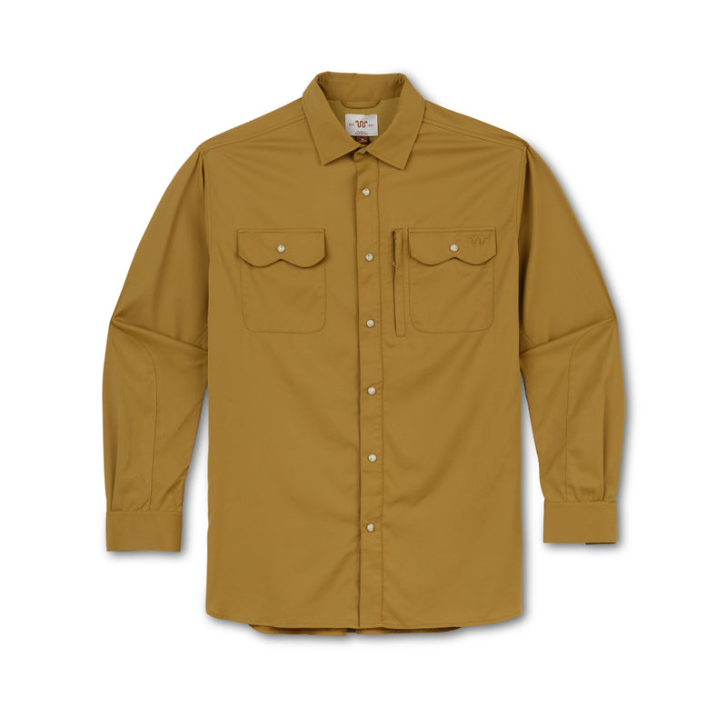 Men's Blue Norther Tech Shirt | Oak Motte / Small