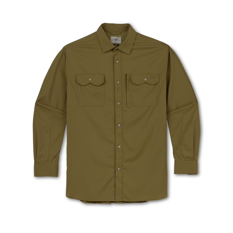 Men's Blue Norther™ Tech Shirt | OAK MOTTE / Small