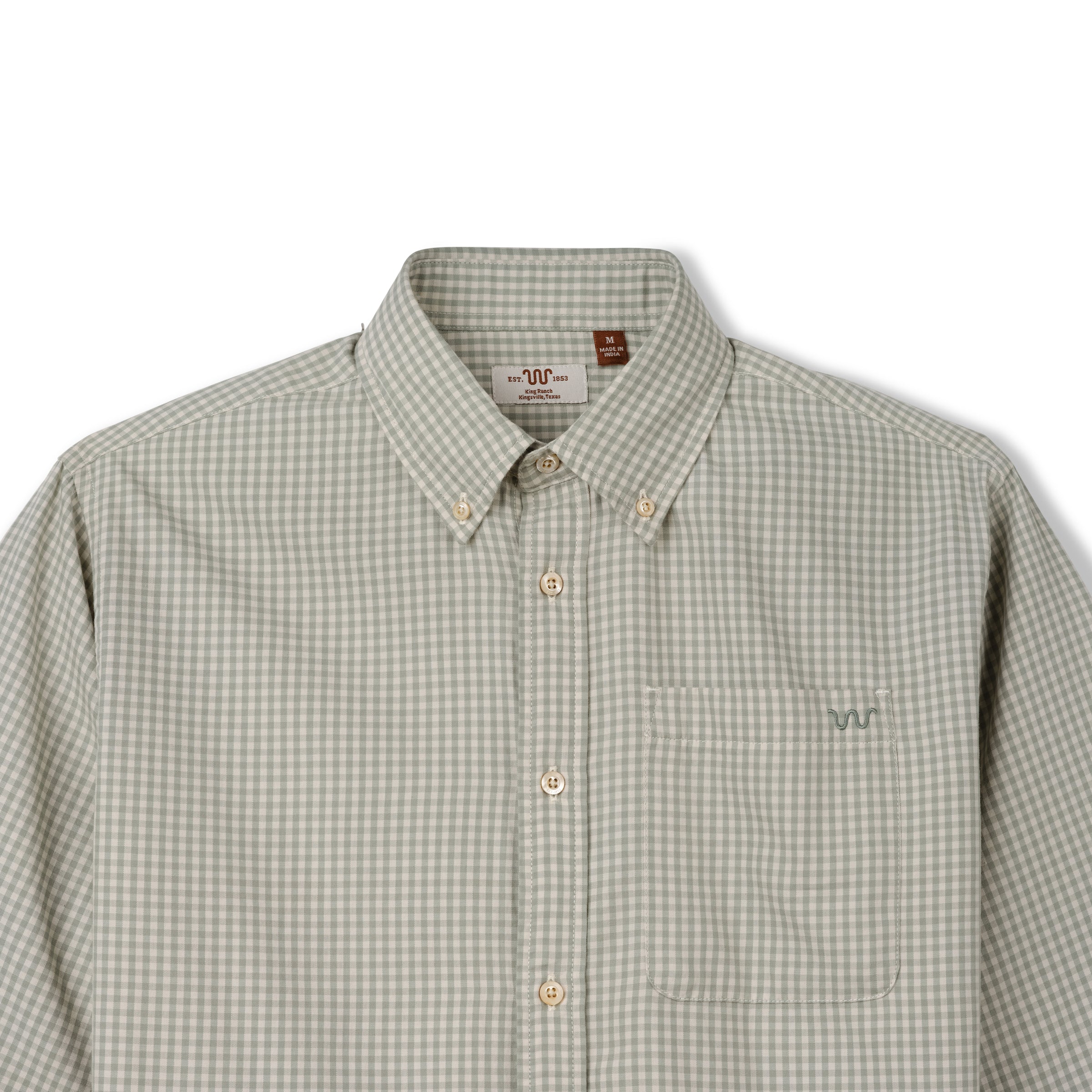 Men's One Pocket Button Down Shirt