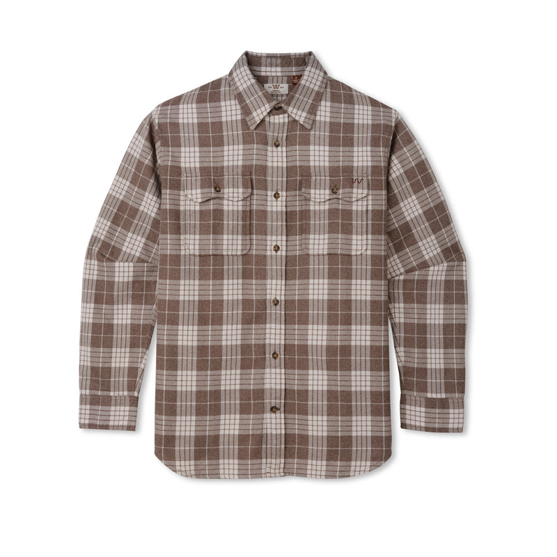 Men's Two Pocket Ranch Shirt | GREY / Small