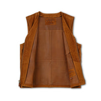 Men's Goat Suede Field Vest