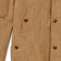 Men's Goat Suede Field Coat