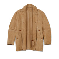 Men's Goat Suede Field Coat