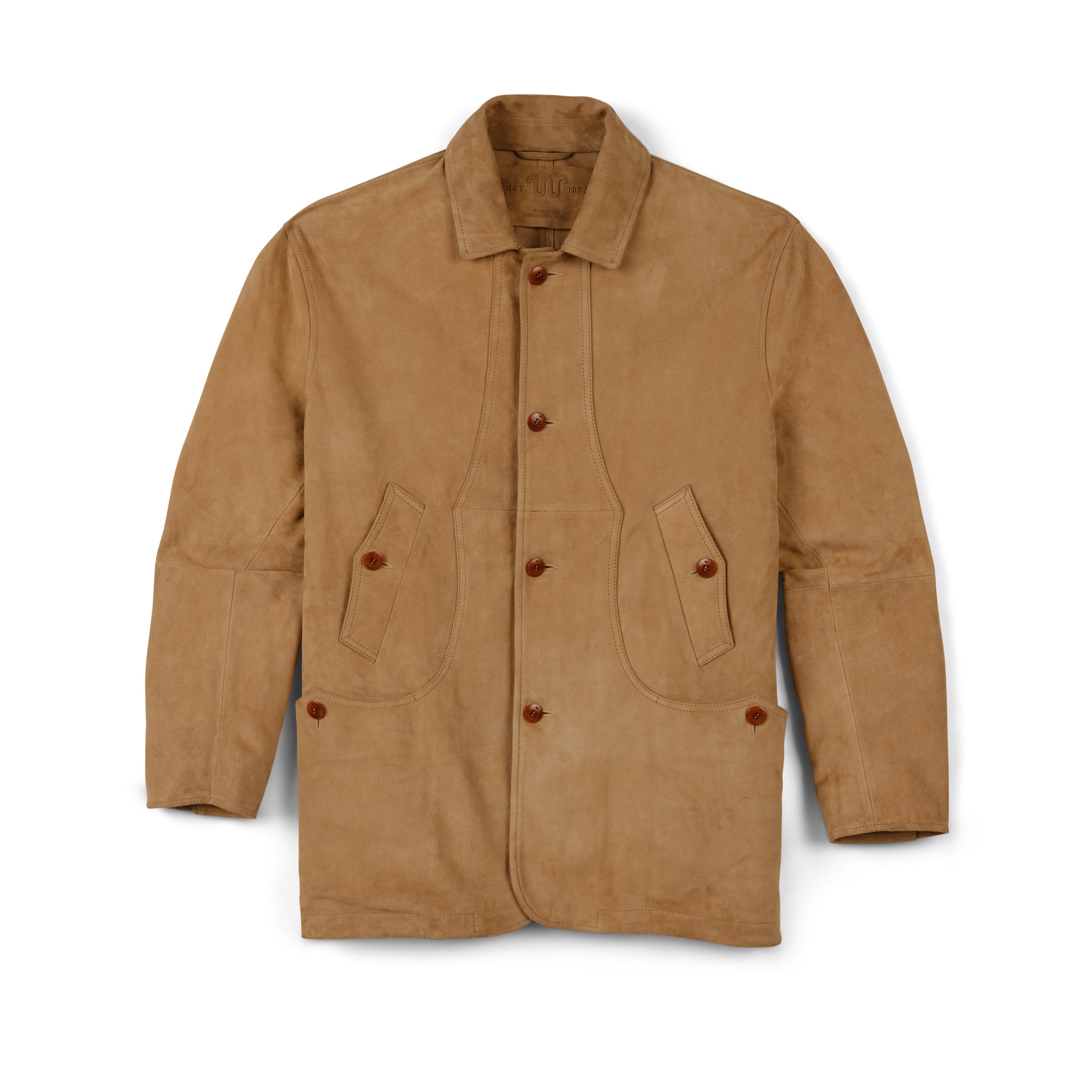 Men's Goat Suede Field Coat