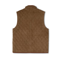 Men's Goat Suede Quilted Ranch Vest