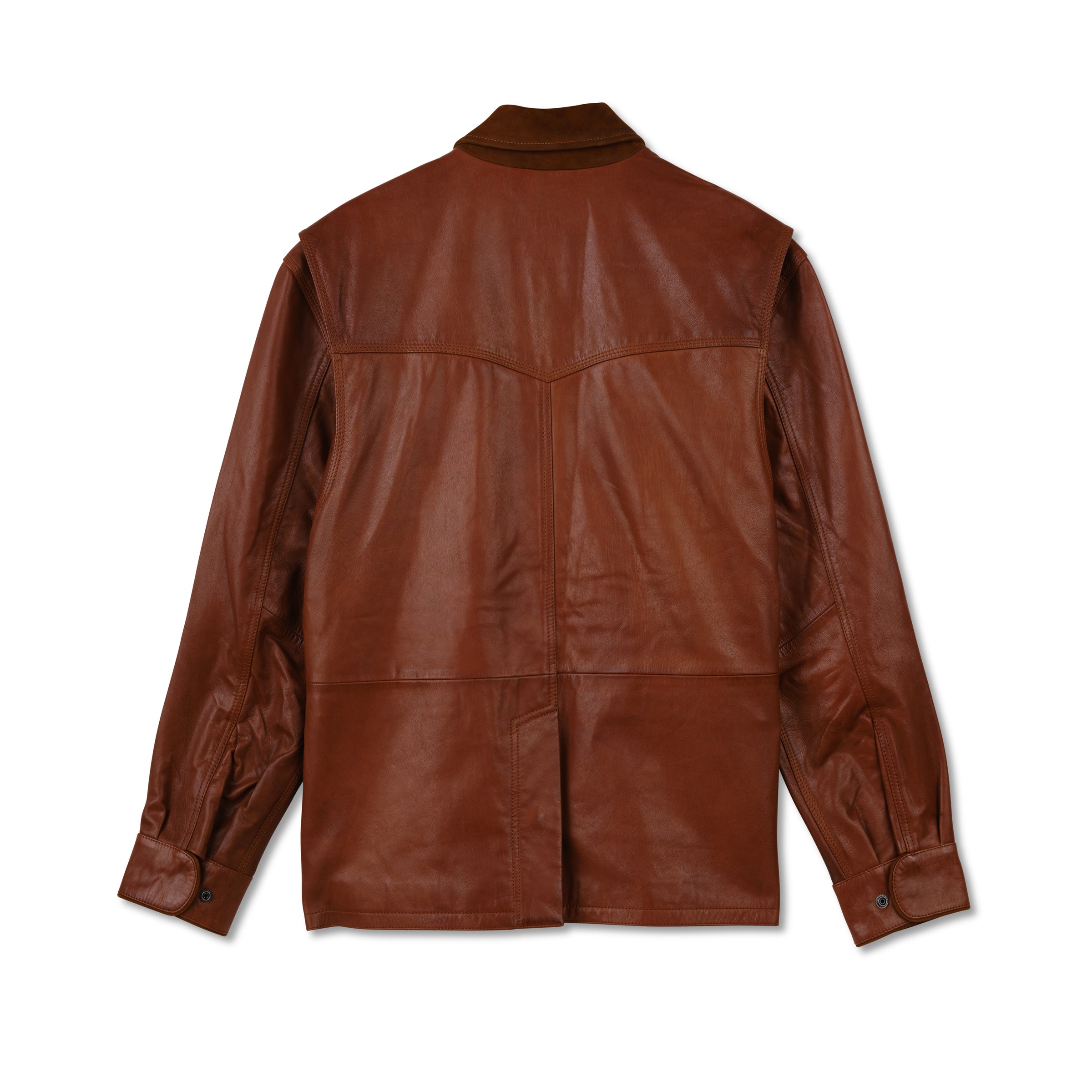 Men’s Leather Ranch Coat