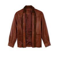 Men’s Leather Ranch Coat