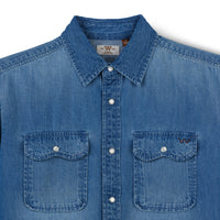 Men's Denim Two Pocket Ranch Shirt