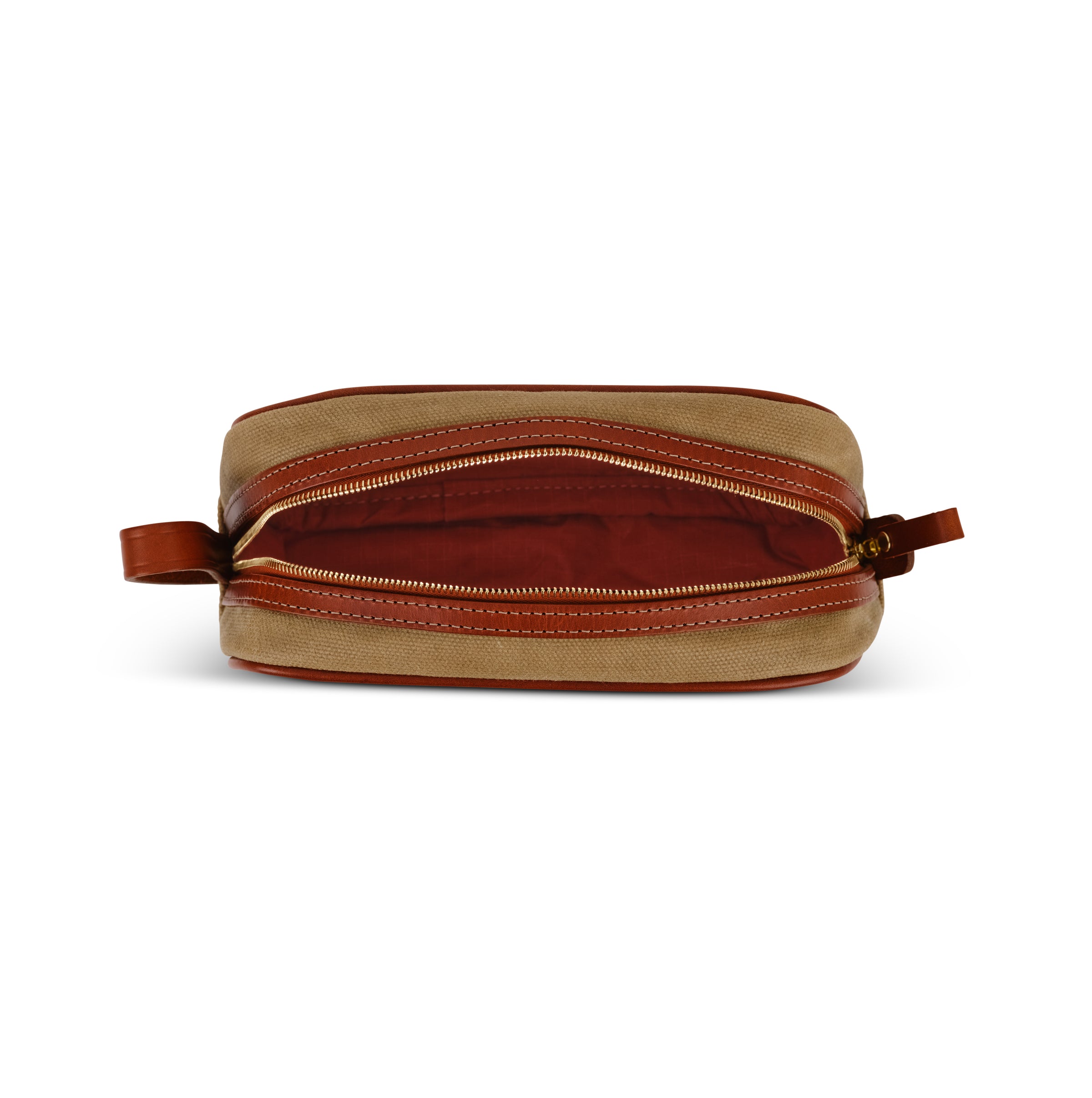 King Ranch Waxed Canvas Dopp Kit