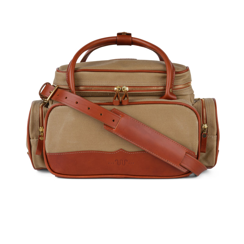 King Ranch Waxed Canvas Range Bag | TAN