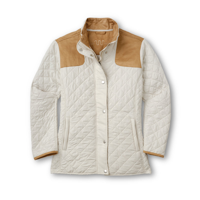 Women's Quilted Ranch Jacket | Silverbelly / Small