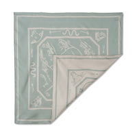 Helenita Loop Road Reversible Silk Scarf