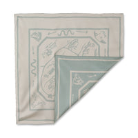 Helenita Loop Road Reversible Silk Scarf