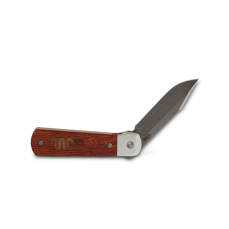 Smooth Rosewood Longhouse Knife | Brown