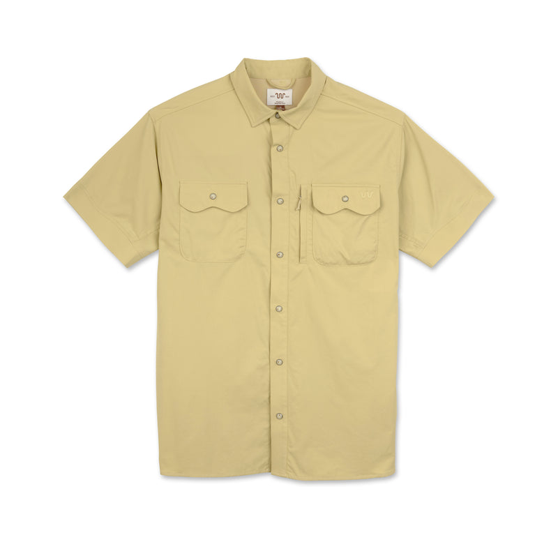 Men's Blue Norther™ Short Sleeve Tech Shirt | HEMP / Small