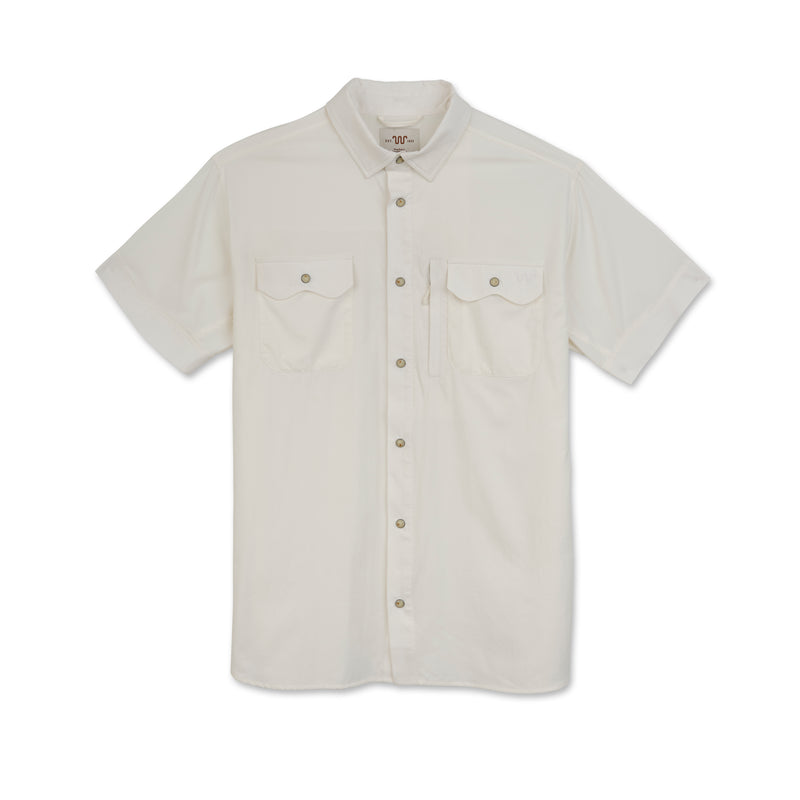 Men's Blue Norther™ Short Sleeve Tech Shirt | WHITE TAIL / Small