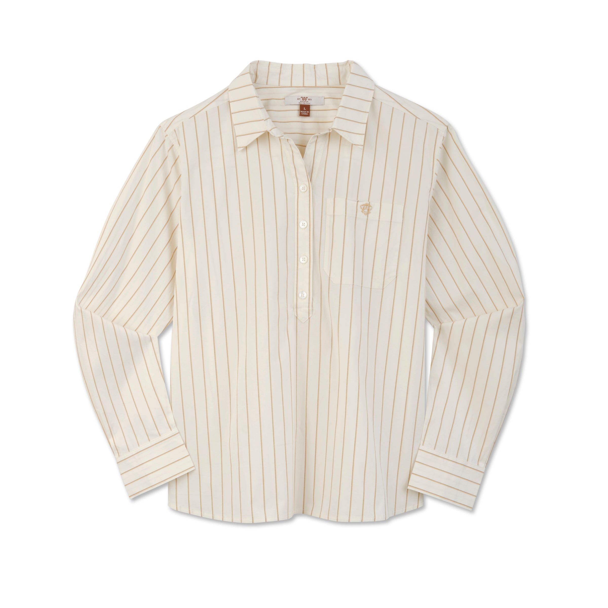 Women's Cotton Stripe Shirt