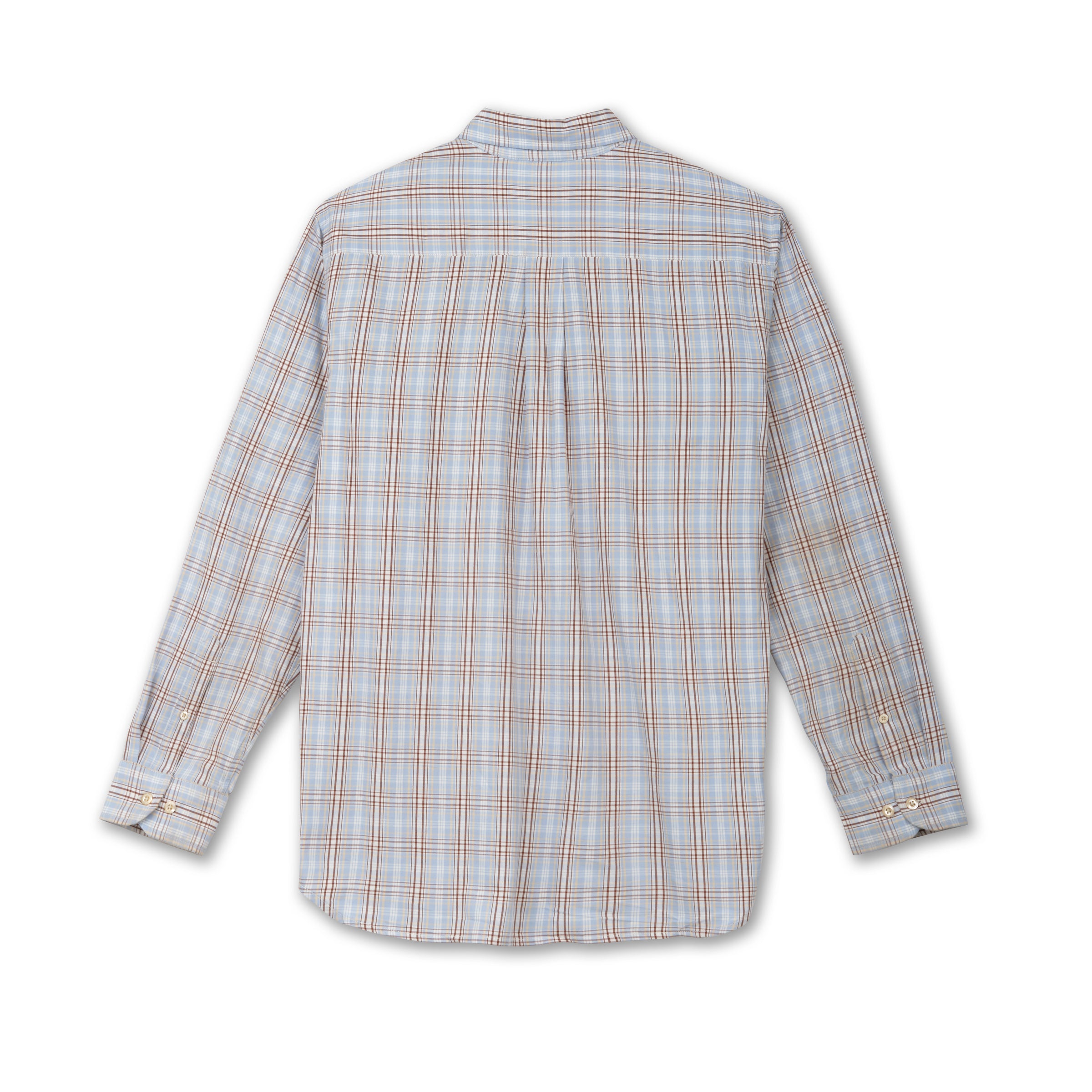 Men's One Pocket Button Down Shirt, Plaid