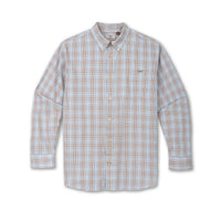 Men's One Pocket Button Down Shirt, Plaid