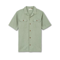 Men's Textured Camp Shirt