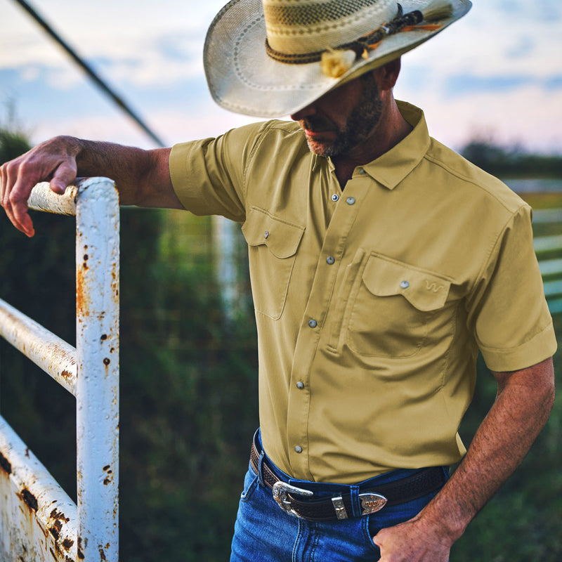 Men's Blue Norther™ Short Sleeve Tech Shirt | lifestyle