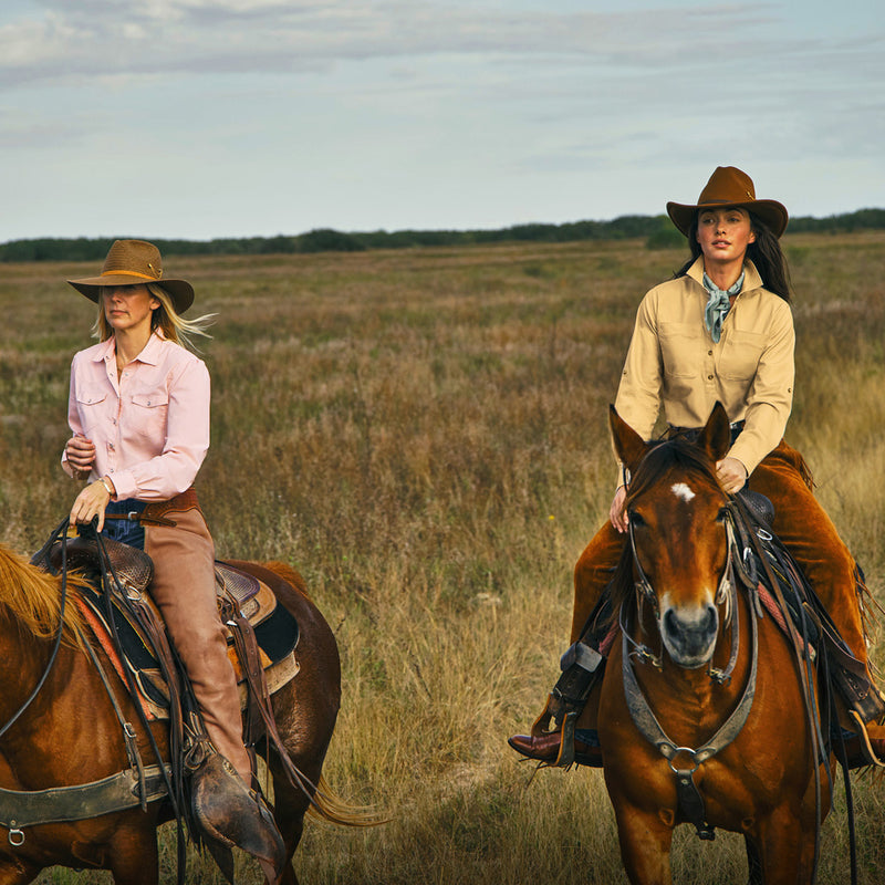 Women's Washed Twill Chore Shirt | lifestyle