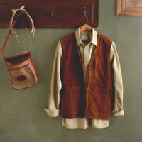 Men's Goat Suede Field Vest