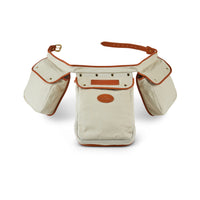 Ultimate Shooting Bag W/Detachable Center Pkt. Cream Cow