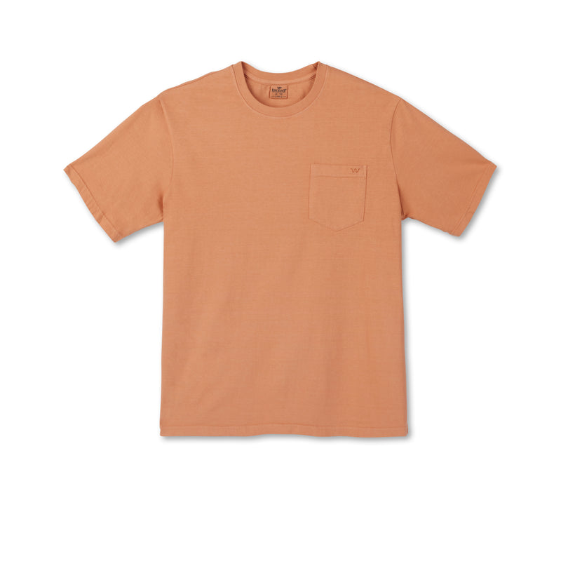 Logo Pocket Tee Shirt | TAN / Small