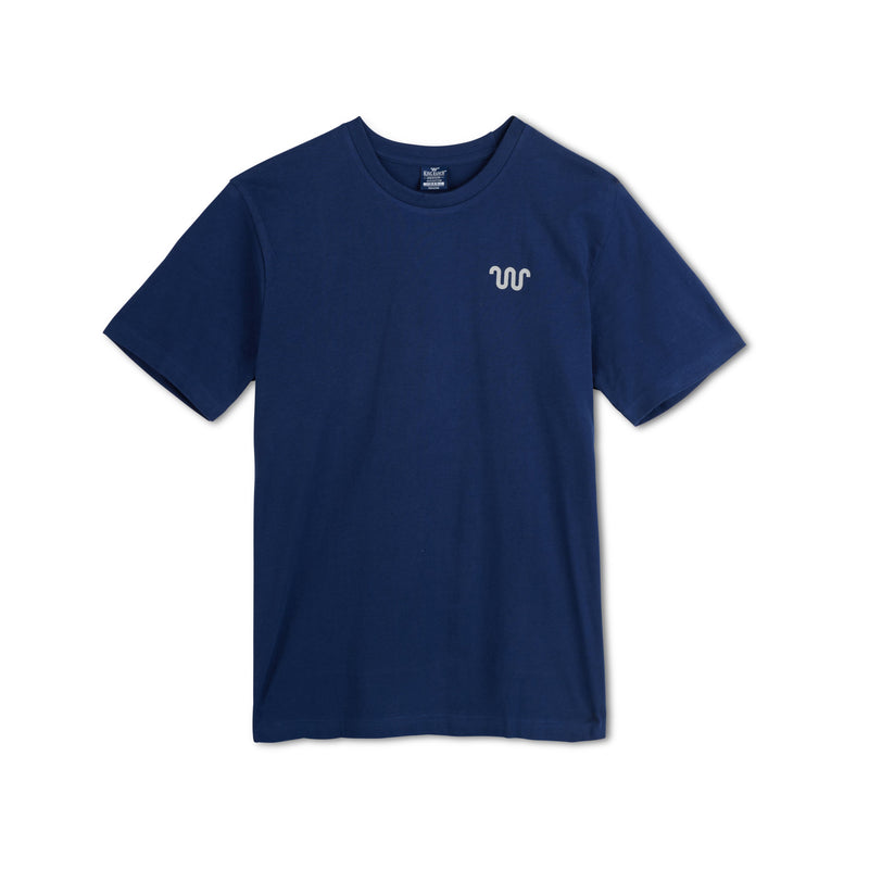 DEMO Graphic Tee | Navy / Small