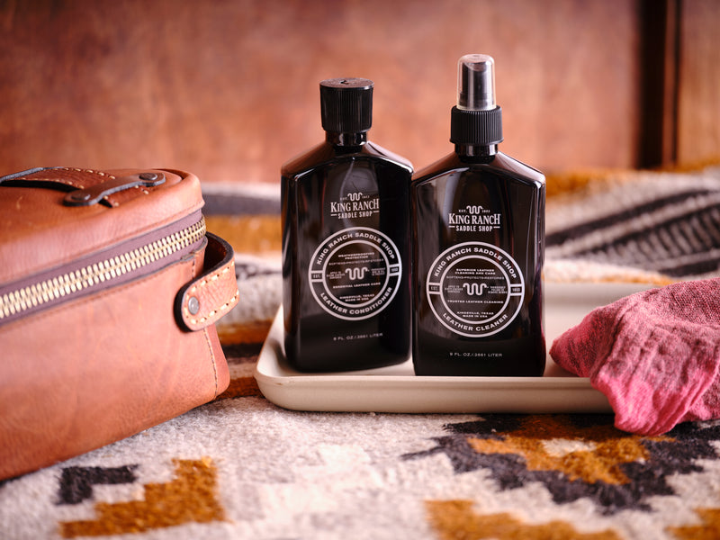 King Ranch Leather Care Set | lifestyle