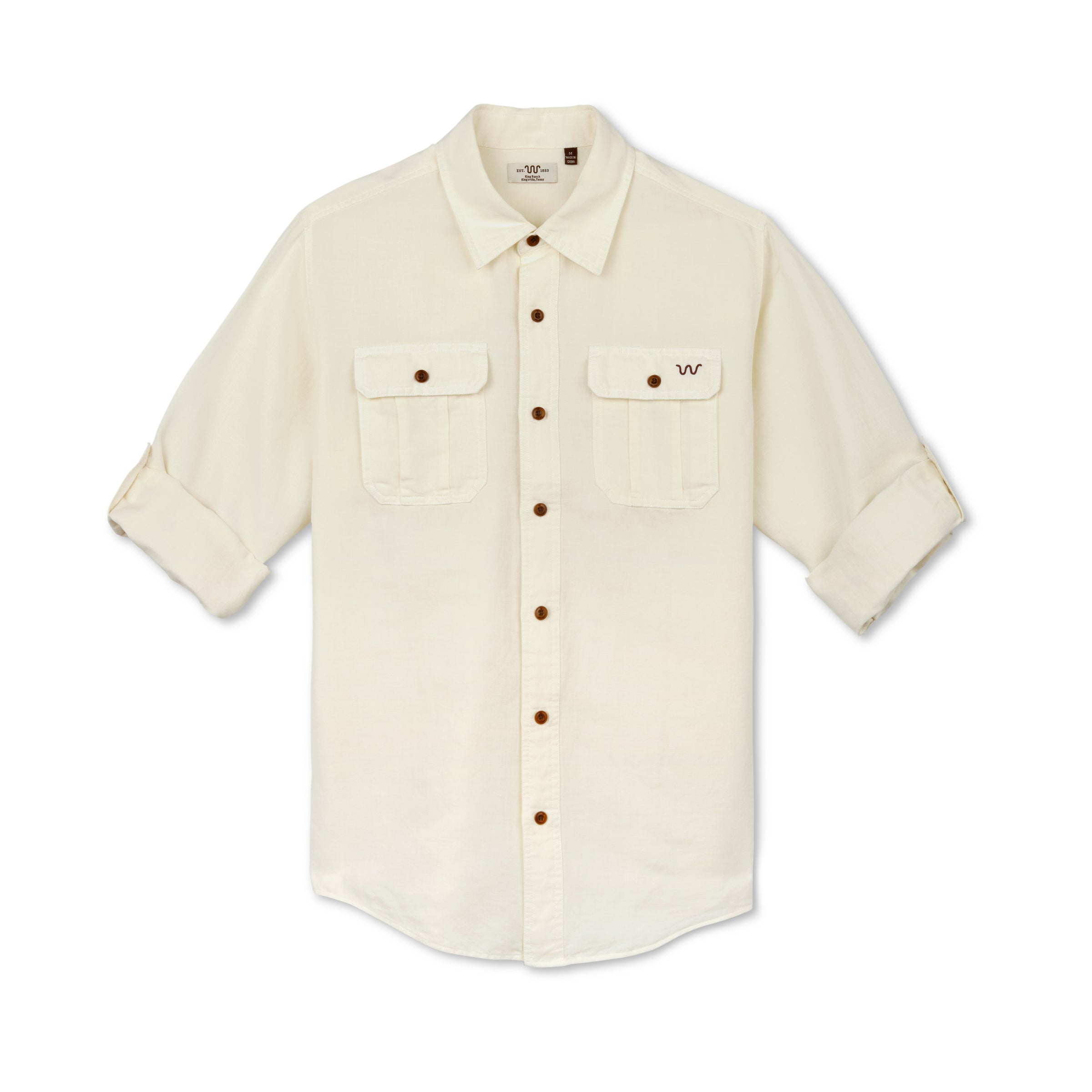 Men's Linen Utility Shirt