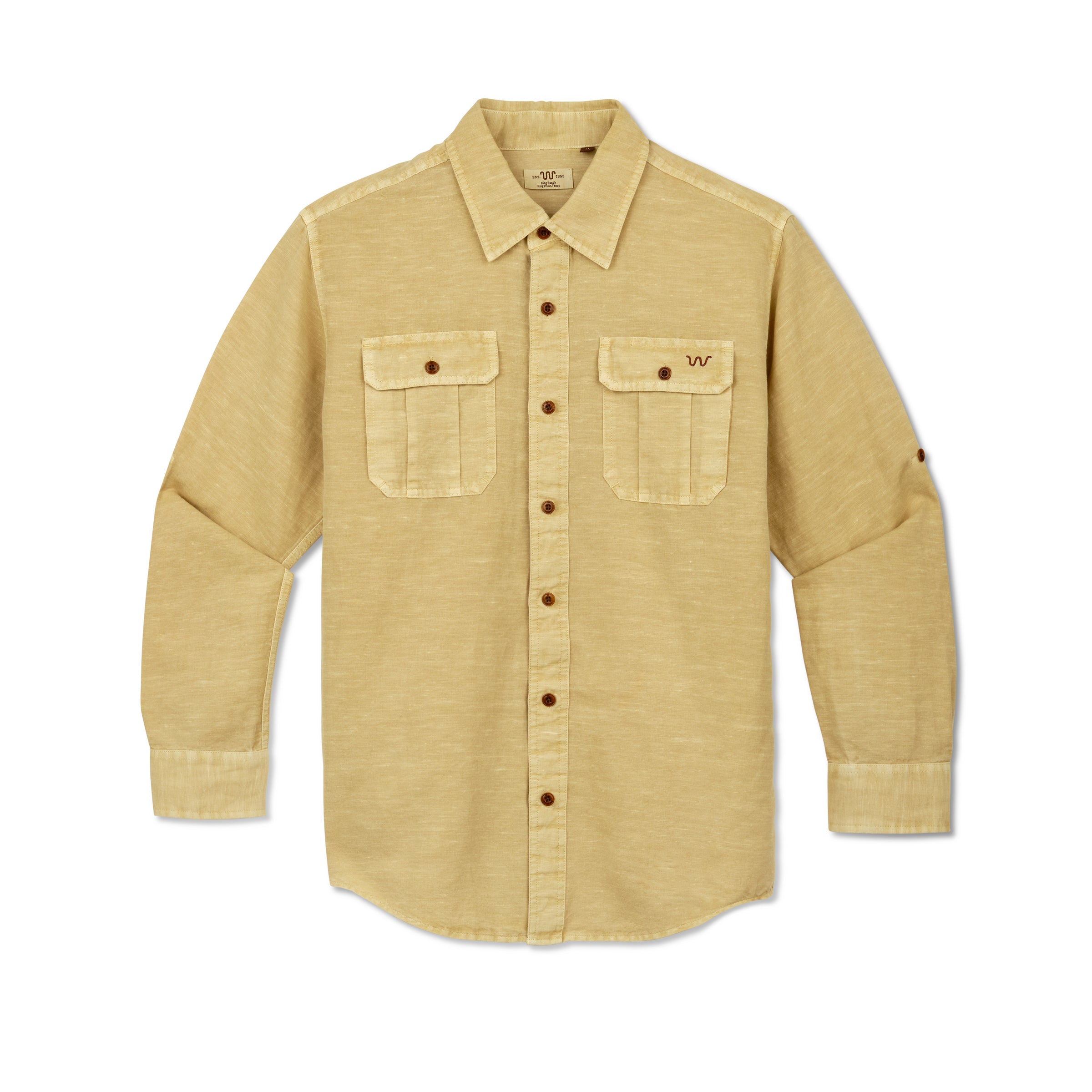 Men's Linen Utility Shirt