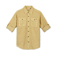 Men's Linen Utility Shirt