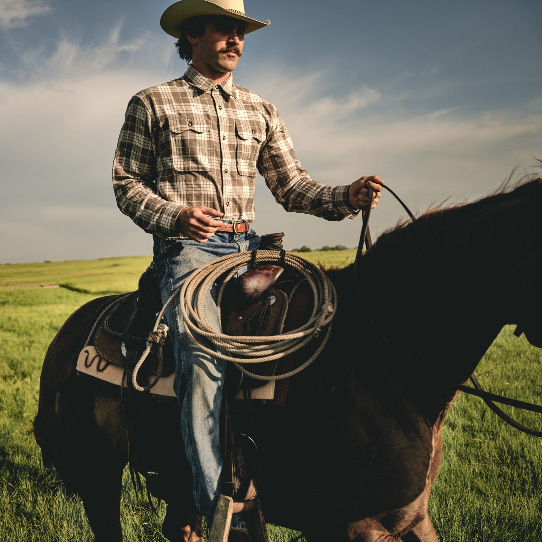 Men's Two Pocket Ranch Shirt