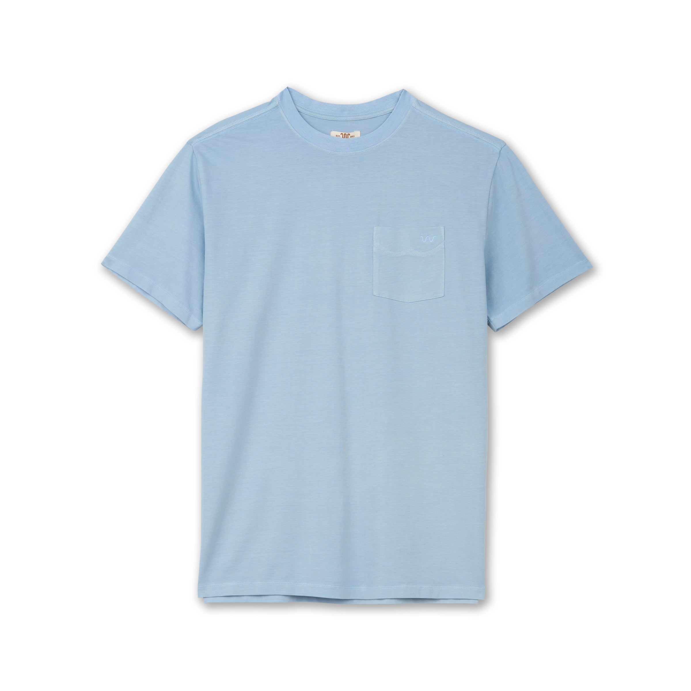 Men's Ranch Pocket Tee, Pigment Dyed