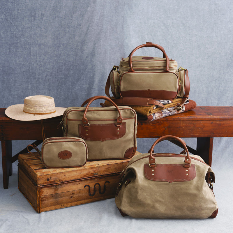 King Ranch Waxed Canvas Briefcase | lifestyle