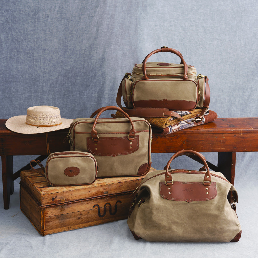 King Ranch Waxed Canvas Range Bag